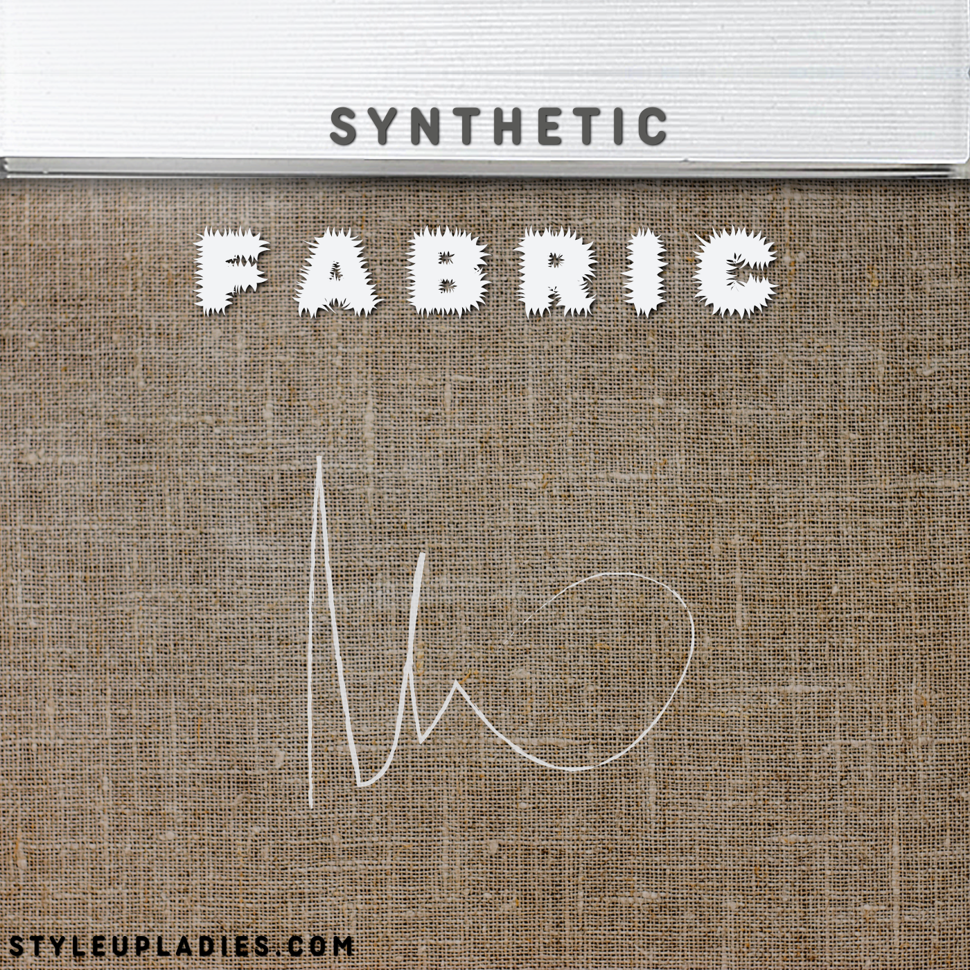Synthetic fiber : The modern thread shaping style.