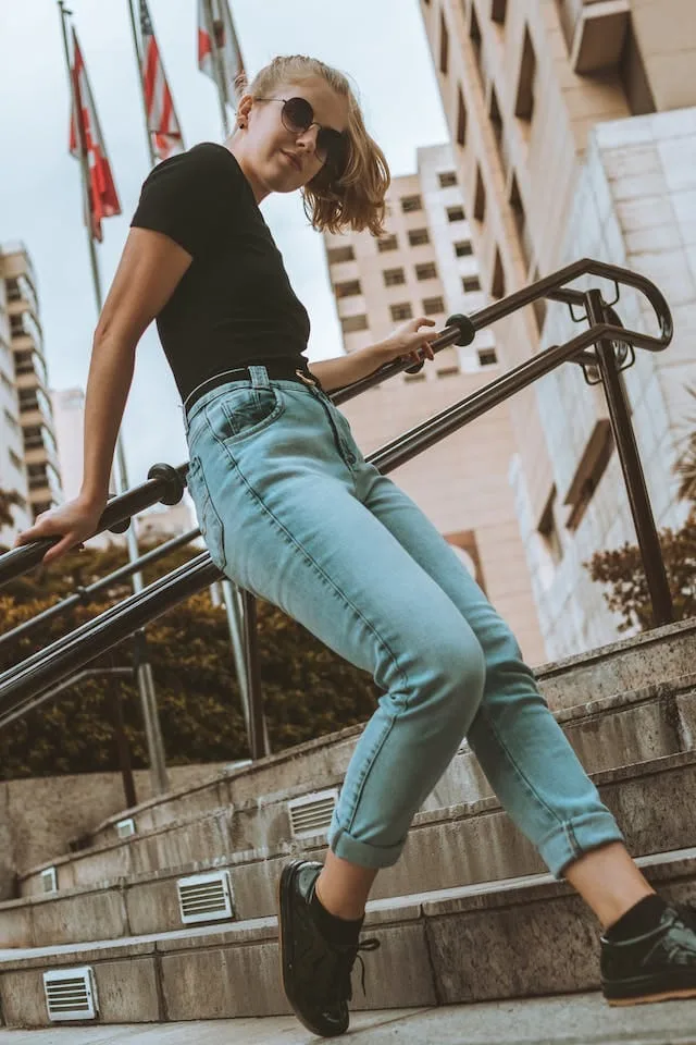 Jeans and T-shirt style
