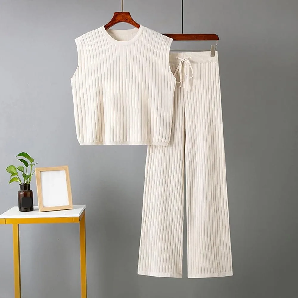How to style trousers with a short sleeve sweater?