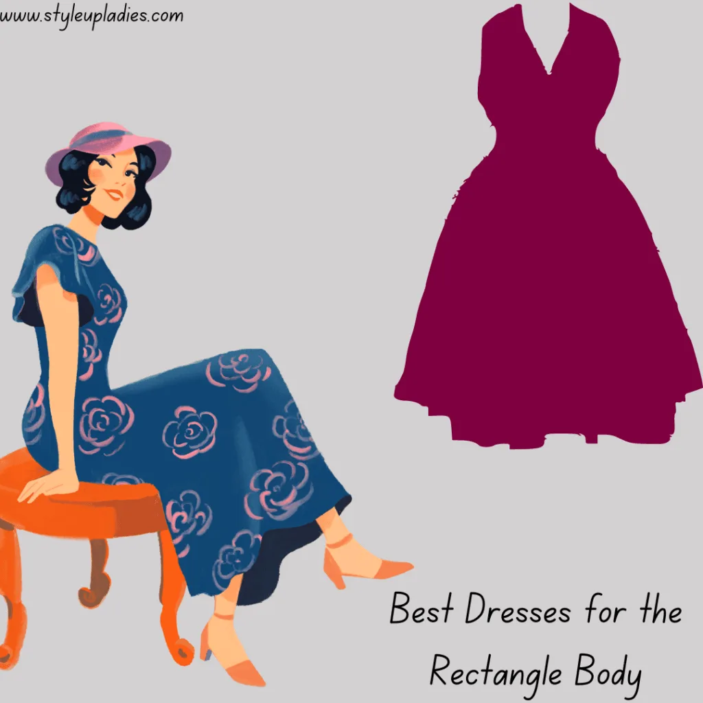 Best Dresses for the Rectangle Type