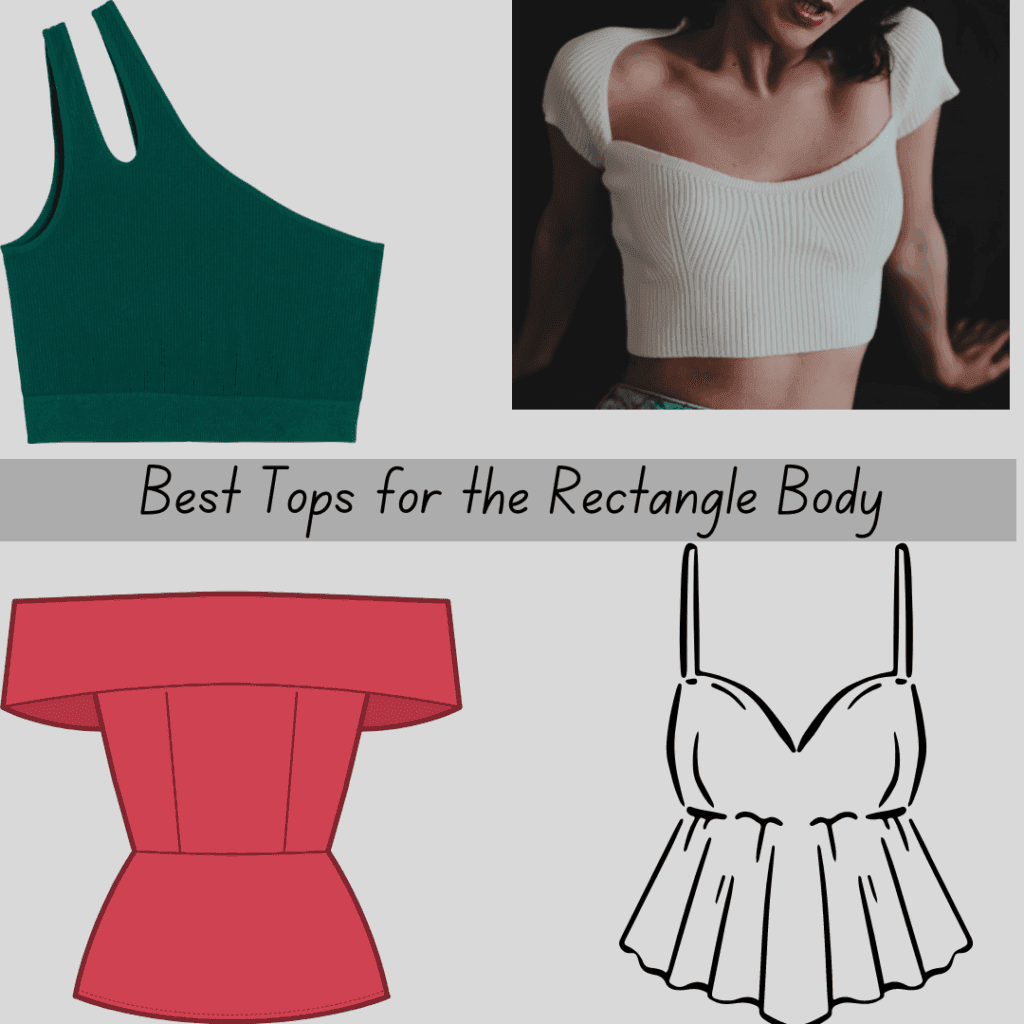 Best Tops for the Rectangle Body Type
