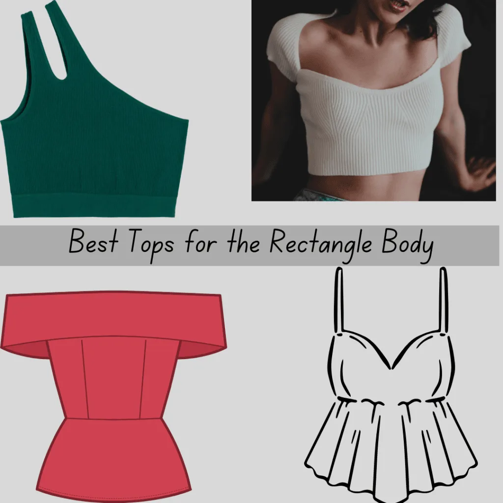 Best Tops for the Rectangle Body Type