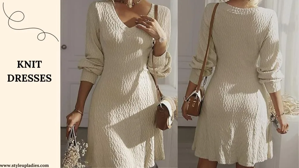 Knit Dresses - Types of Winter Clothing