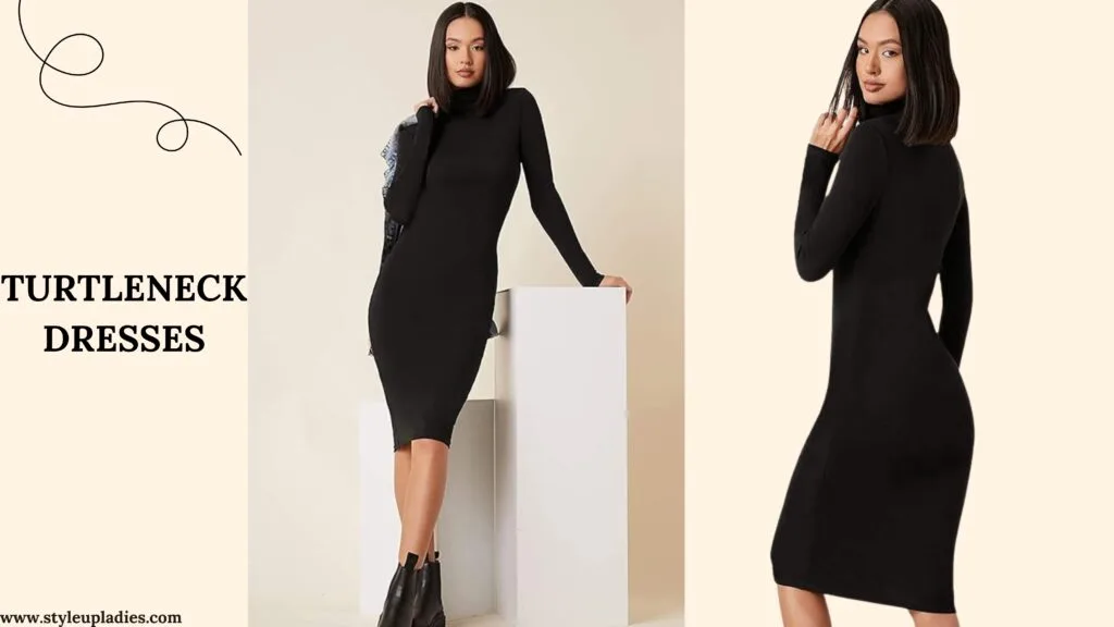 Turtleneck Dresses - Types of Winter Clothing