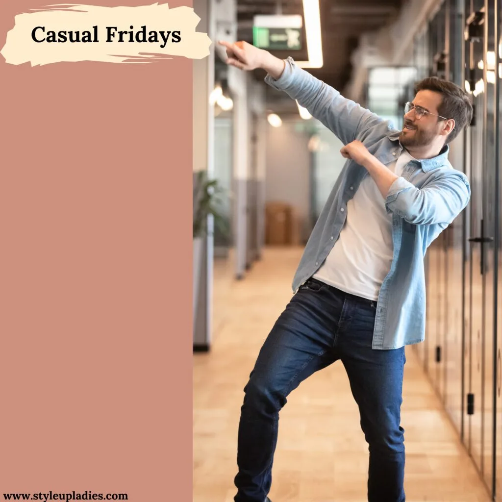 Casual Fridays: The Shift Towards Relaxed Office Wear in 90s Fashion Trend