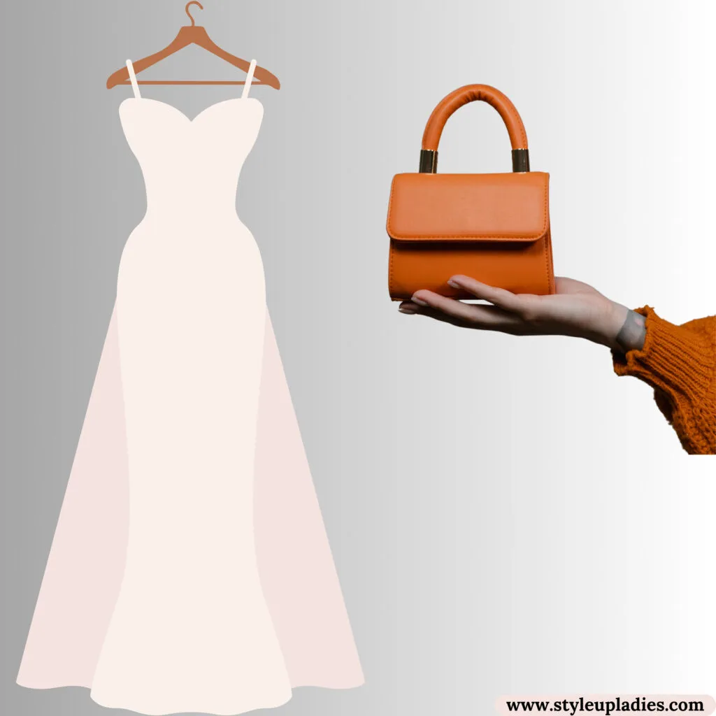 Bag that can be used with your satin dress..
