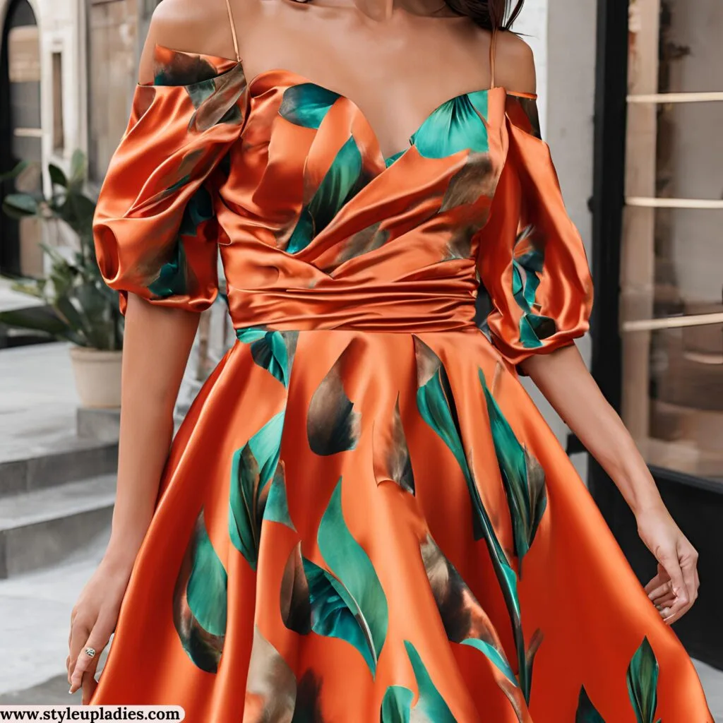 For a night out, bold colors like red, emerald green, or royal blue can make you stand out.