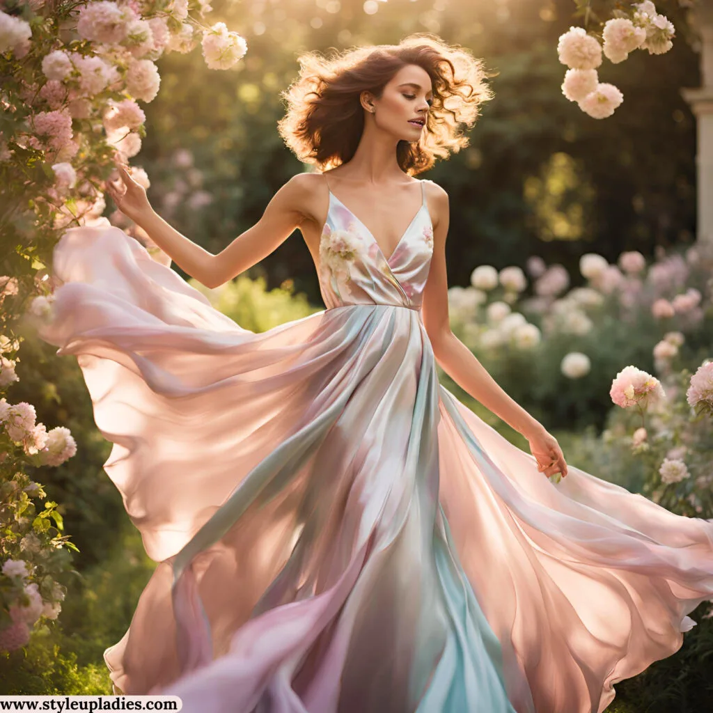 For daytime events, softer colors like blush, lavender, or baby blue are ideal. These pastel shades are gentle and feminine, perfect for casual or semi-formal occasions.