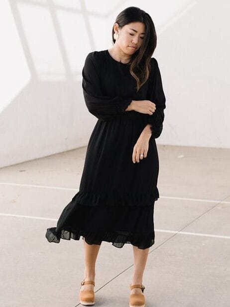 Midi Dresses are for everyone, irrespective of any height and size !!
