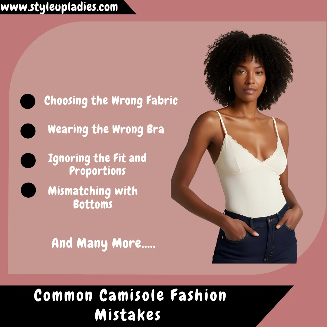 Common Camisole Fashion Mistakes and How to Avoid Them
