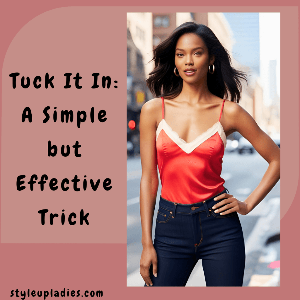 Tuck it in if it bothers you