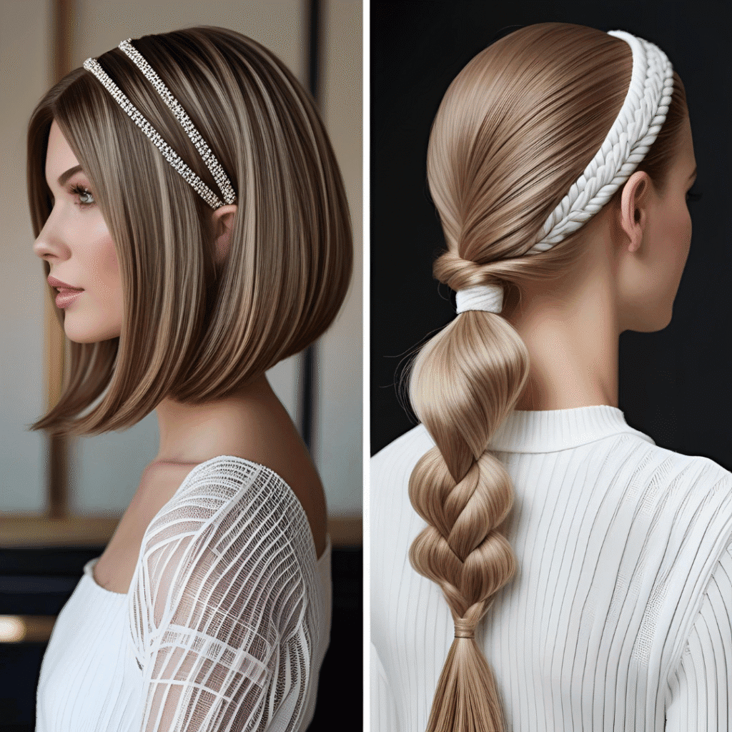 Headbands are every preppy girl's ultimate best friend
