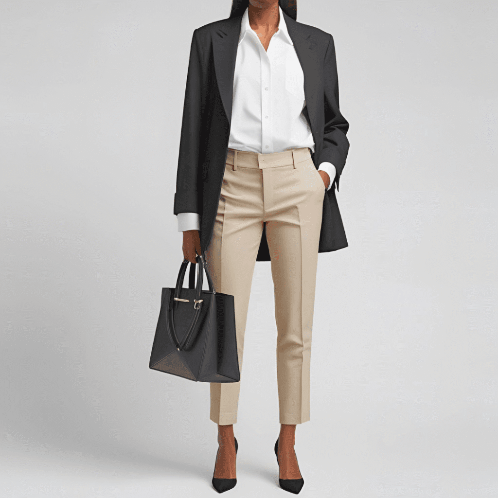 How to Style Oversized Shirt for Office