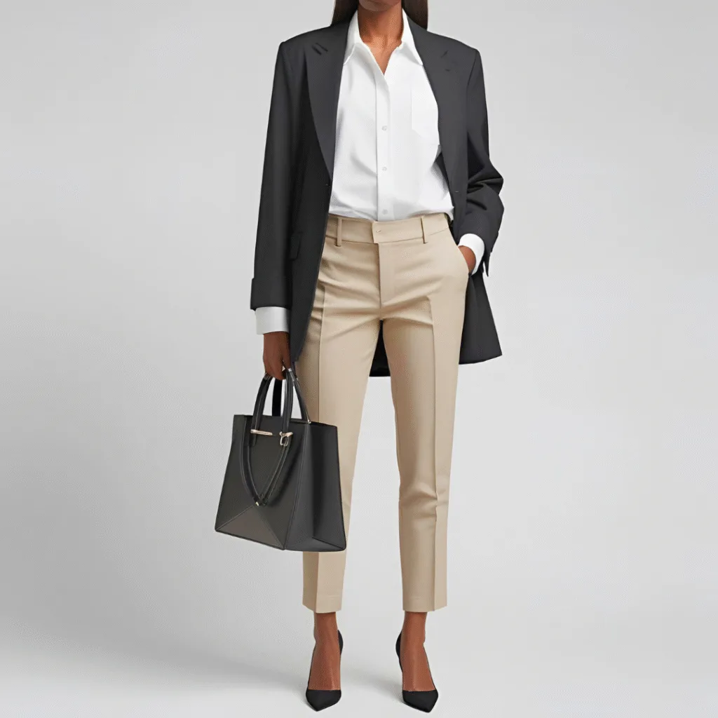 How to Style Oversized Shirt for Office