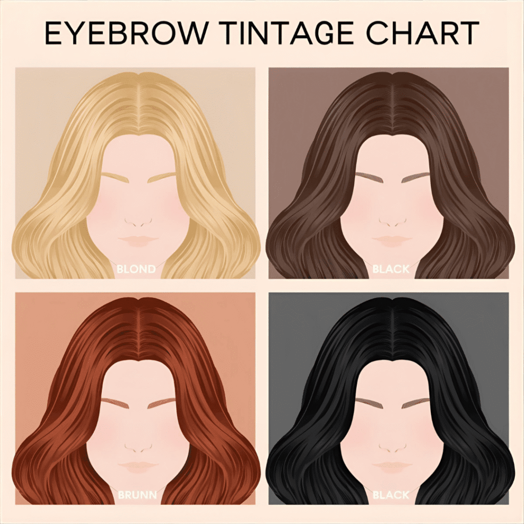 Choose the Right Eyebrow Tint Shade