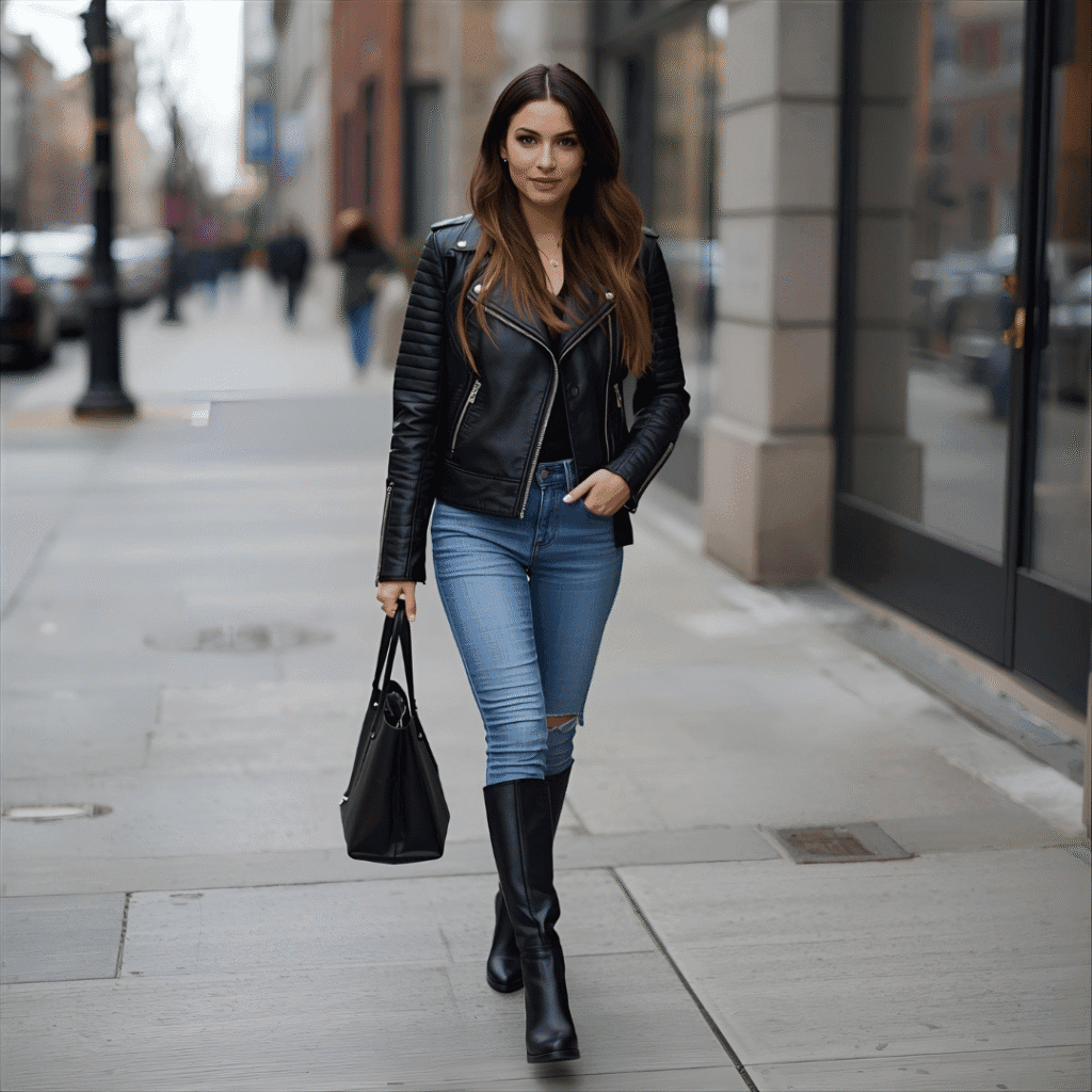 What is faux leather? Learn more about jackets made of faux leather