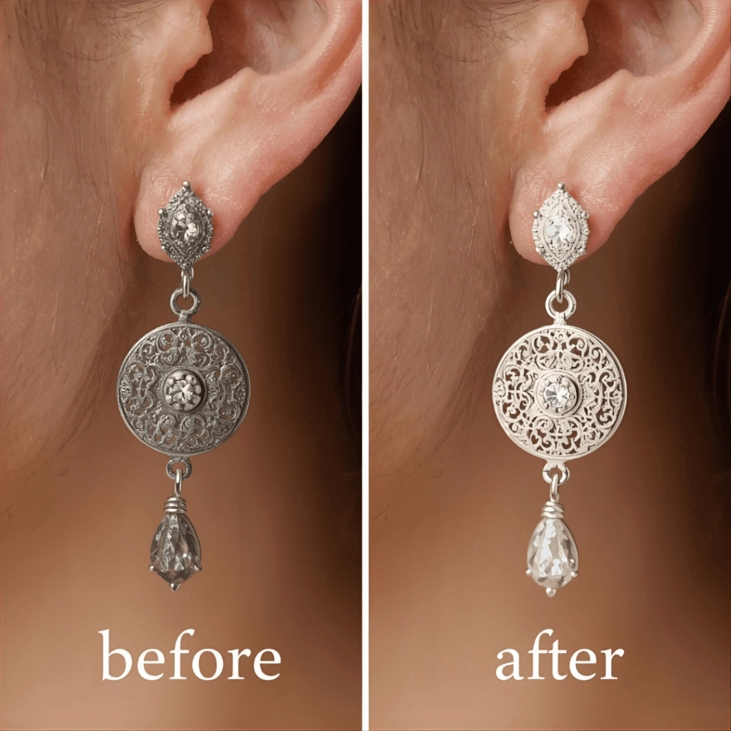 How to Clean Earrings at Home