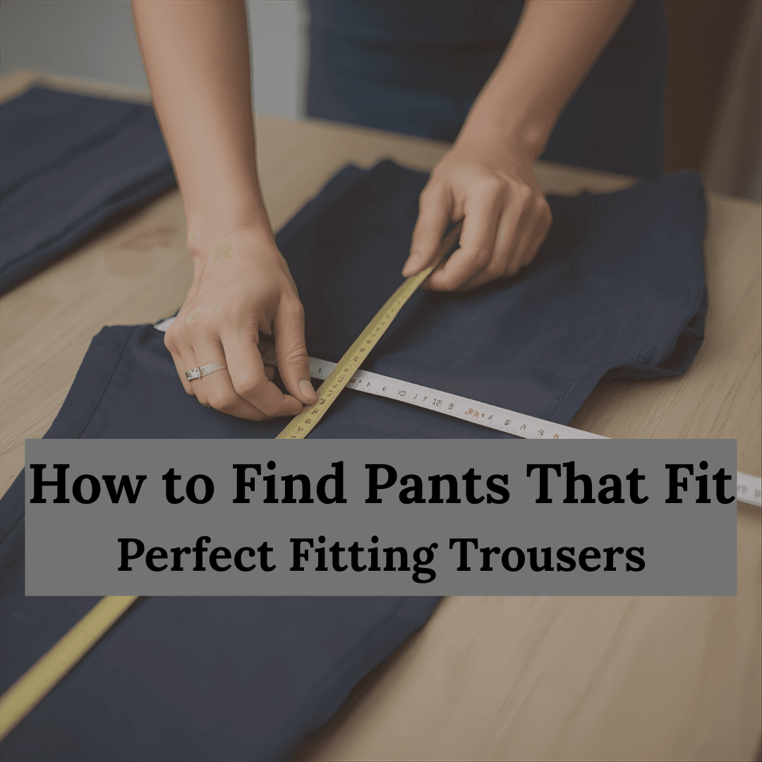 How to Find Pants That Fit : The Ultimate Guide to Perfect-Fitting Trousers