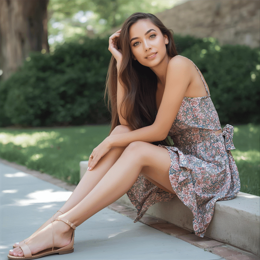 First Date Outfit Guys Love - wearing dress