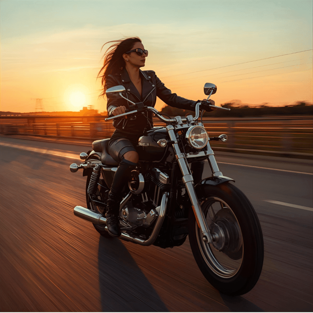 Black Leather Motorcycle Jacket