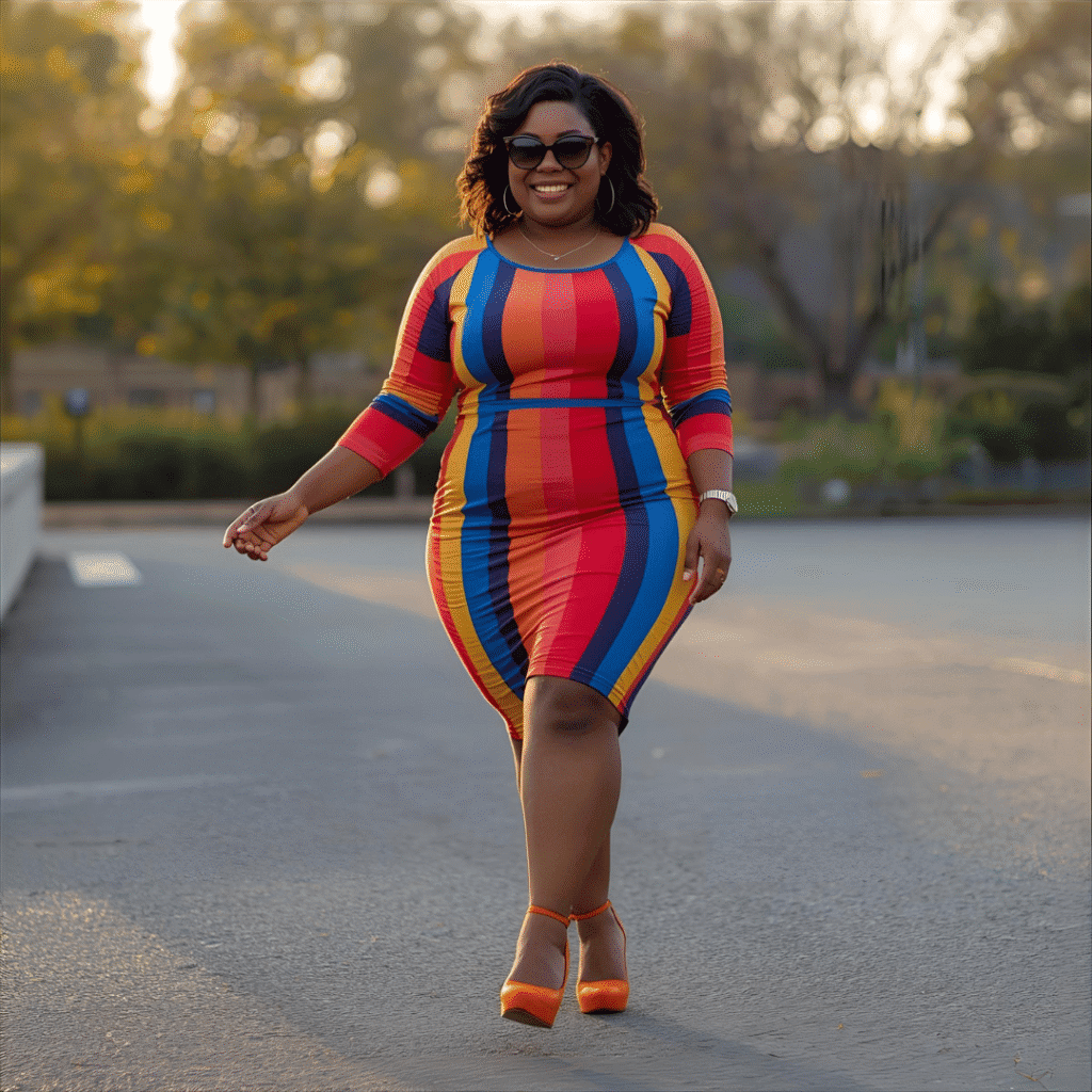 Bodycon Dress For Plus Size