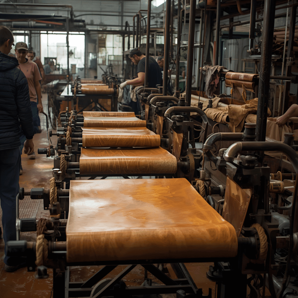 Real VS Fake Leather : Process