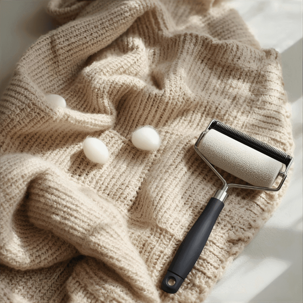 How to Get Lint Balls Off Clothes