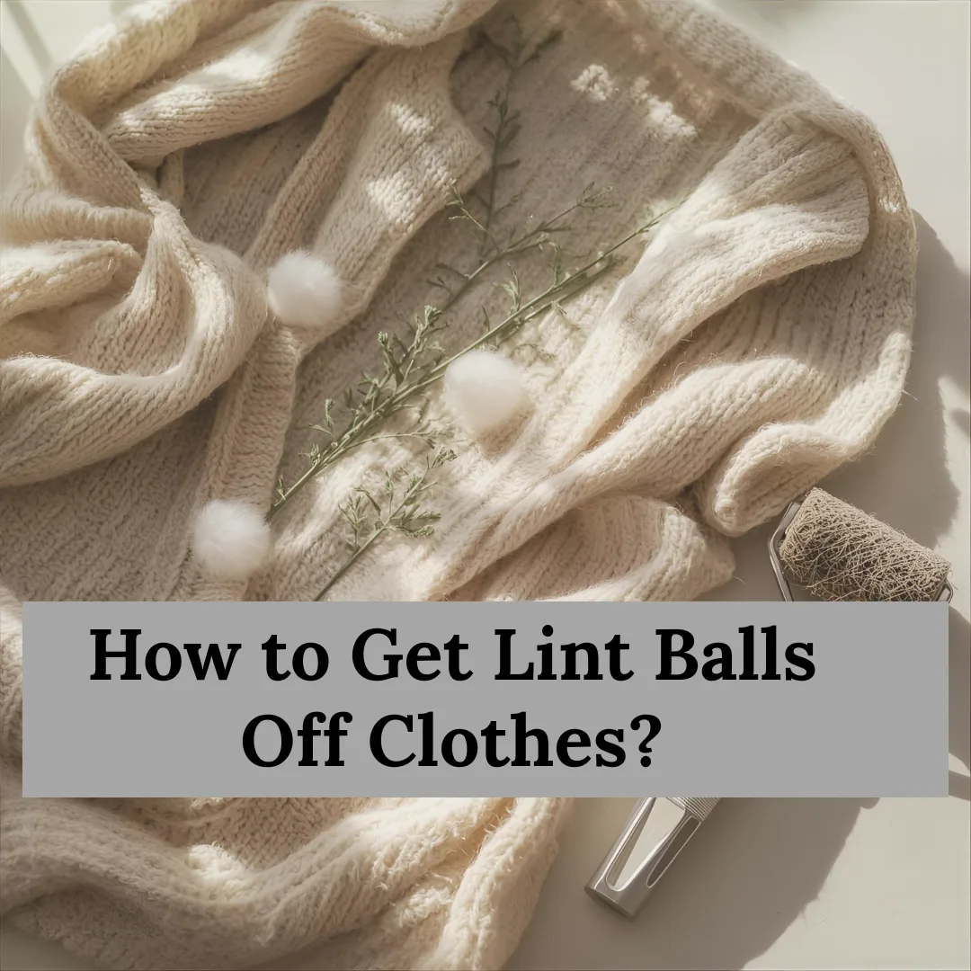How to Get Lint Balls Off Clothes: Easy and Effective Methods