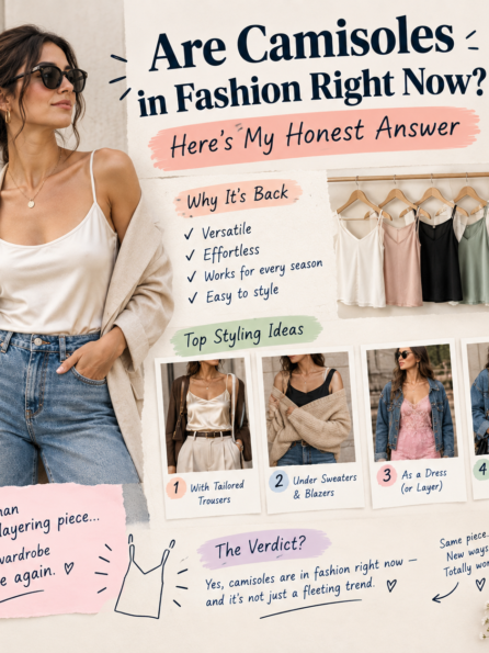 Are camisoles in fashion right now?