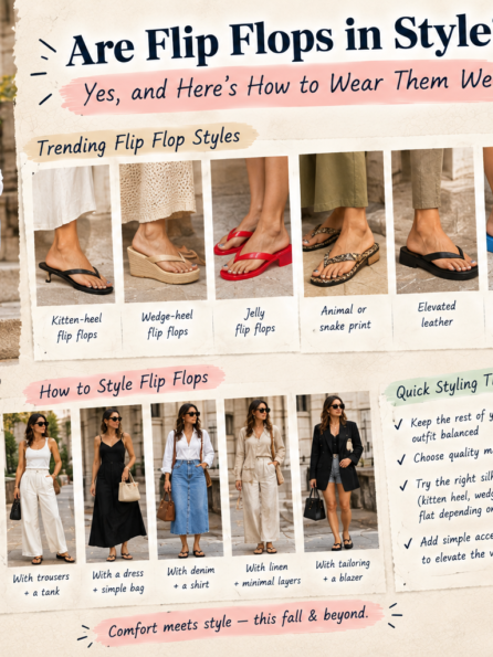 flip flops in style