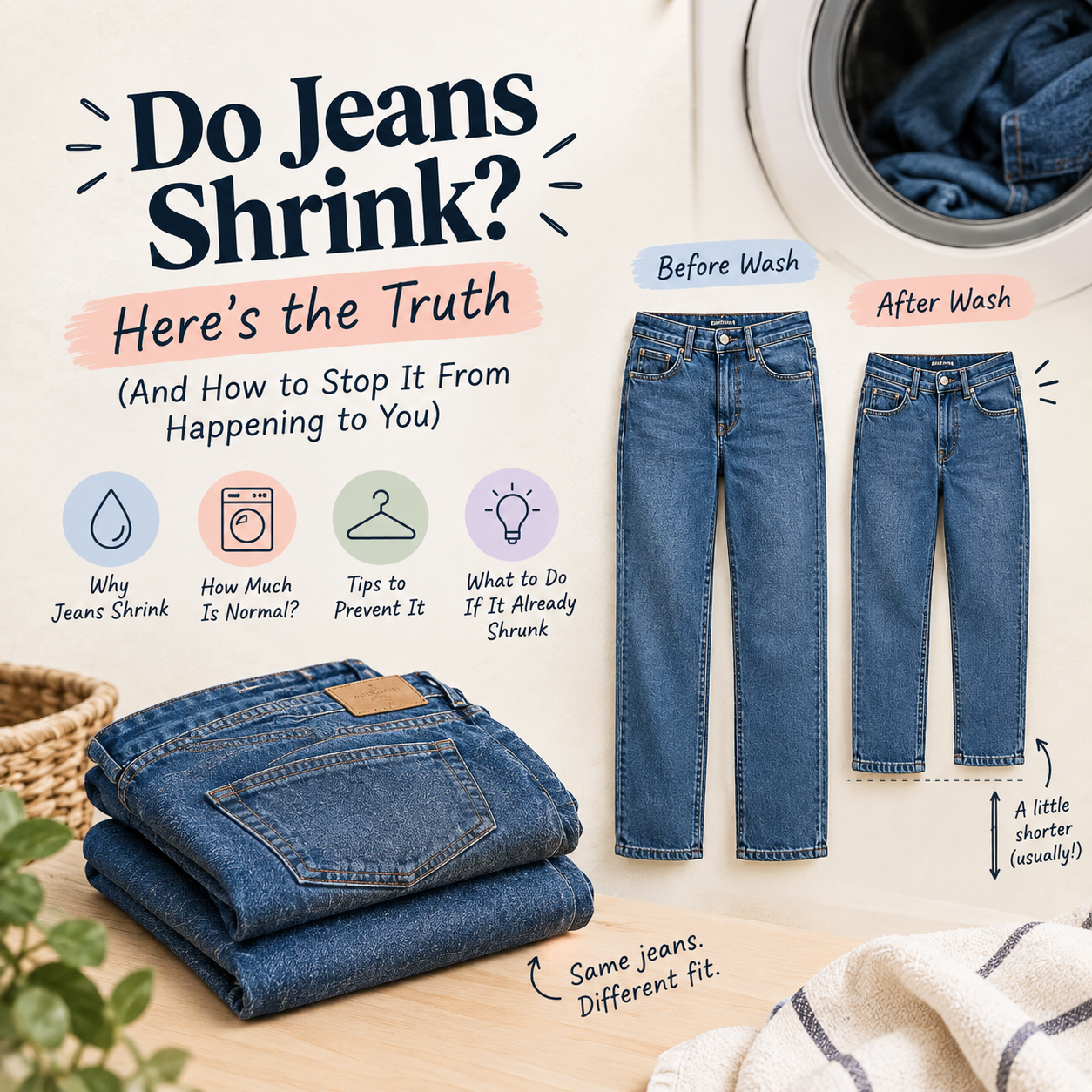 Do jeans shrink