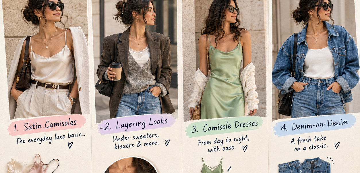 top camisole fashion trends