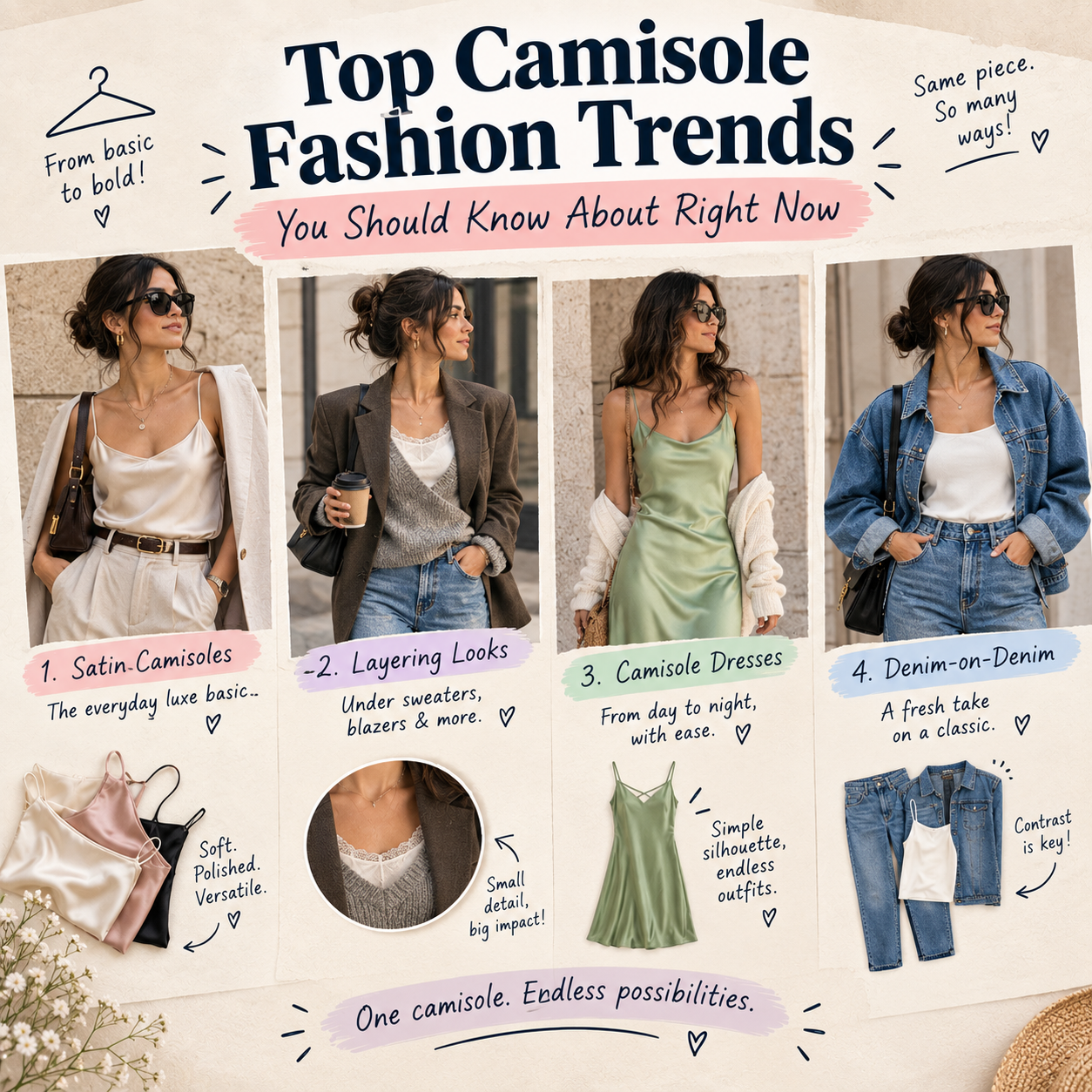 Clever Hacks for Wearing a Camisole (That Actually Work)