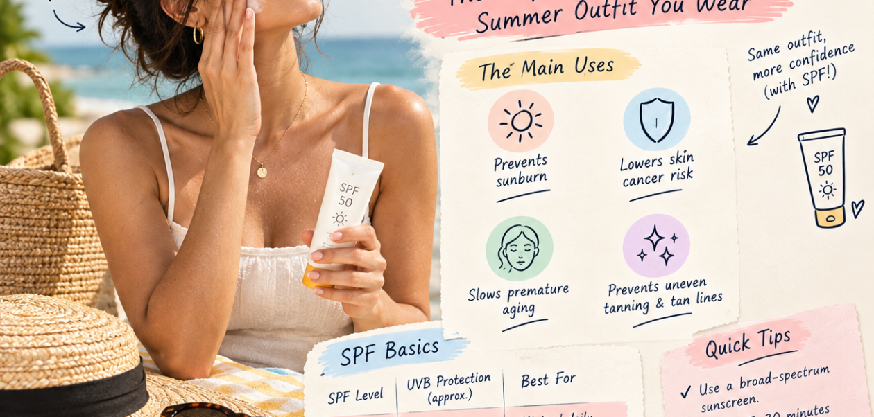 uses of sunscreen