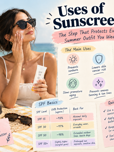 uses of sunscreen