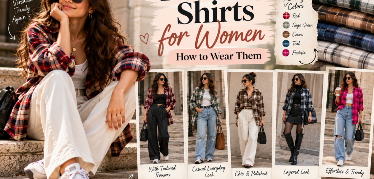 flannel shirts for women